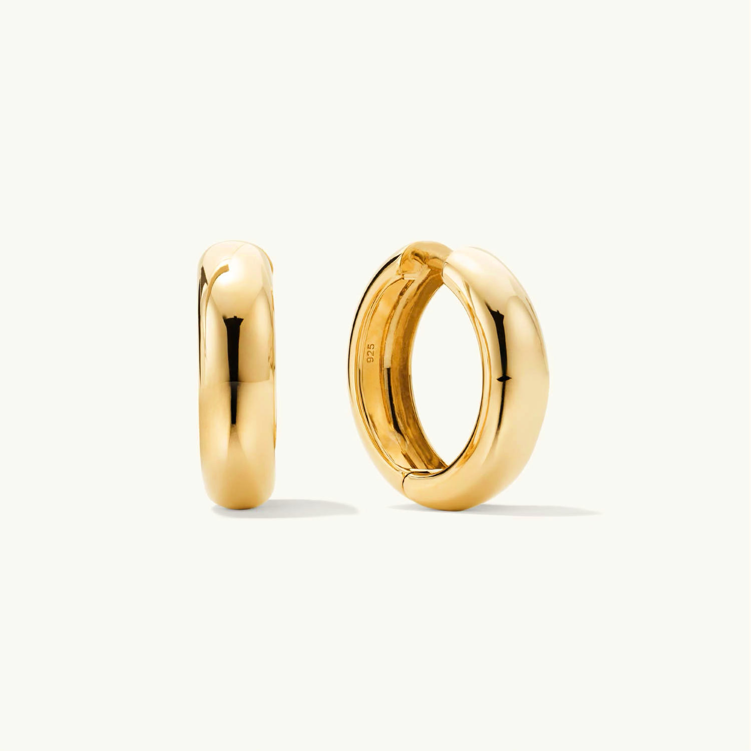 Aro Grueso Oro 18MM