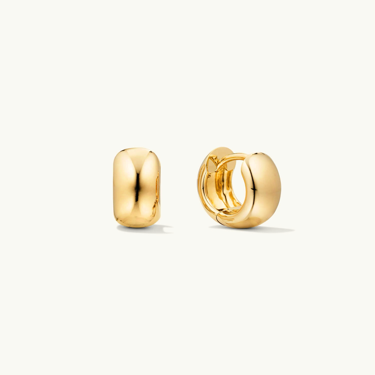 Aro Grueso Oro 12MM