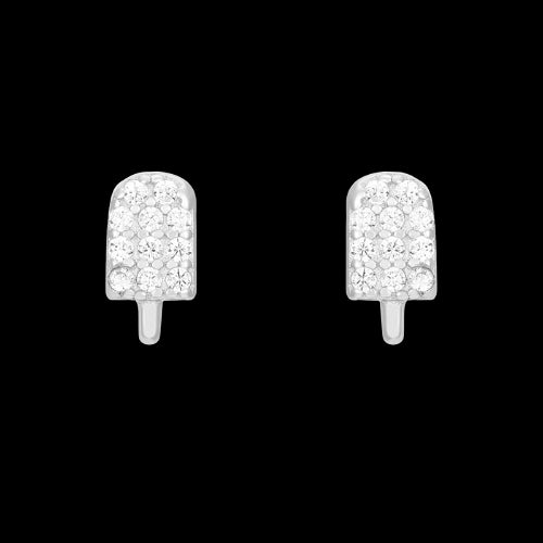 Pendientes de plata Ice Lolly