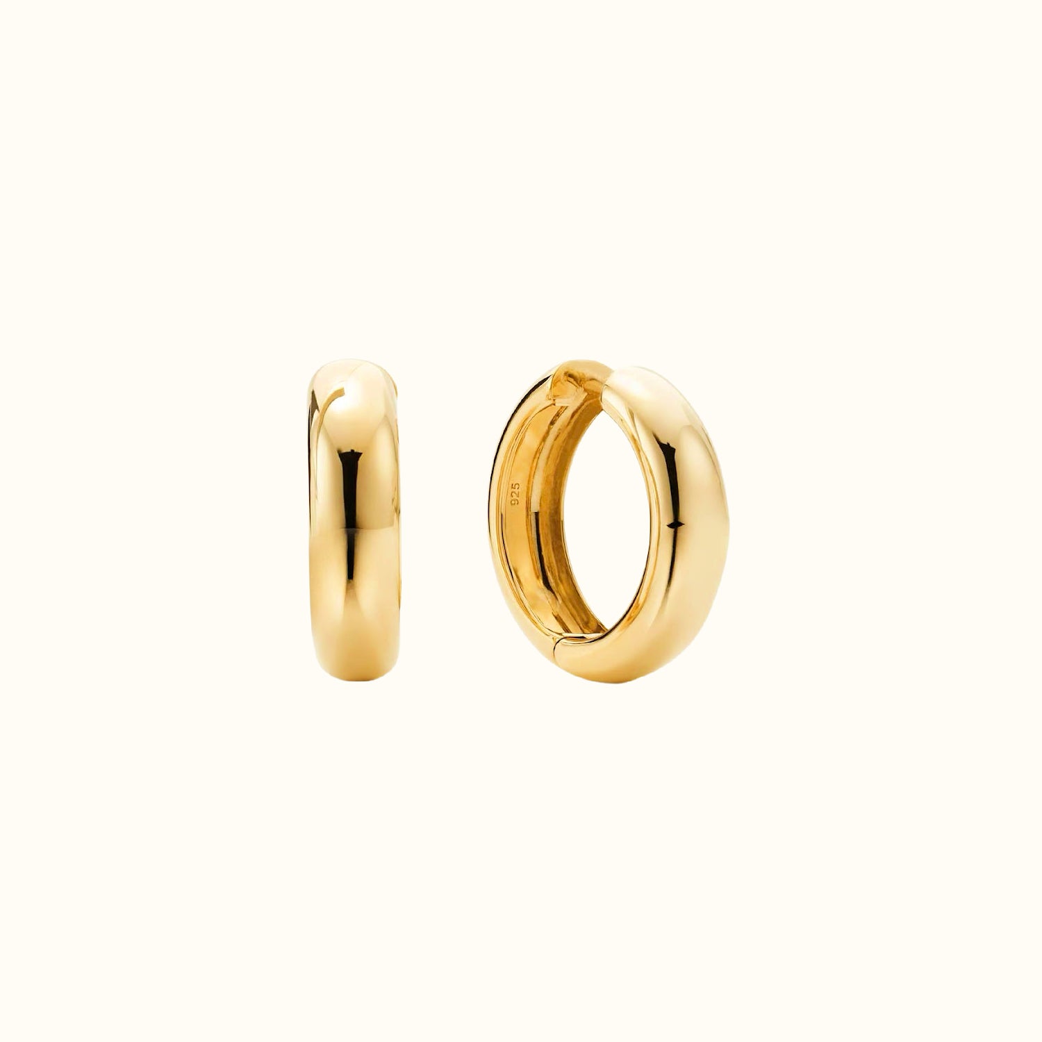 Aro Grueso Oro 16MM