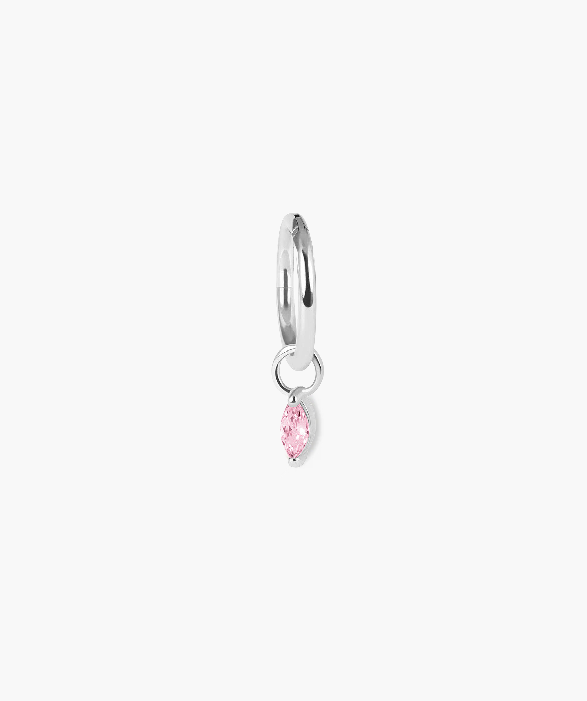 Marquise Drop Clicker Pink Titanium