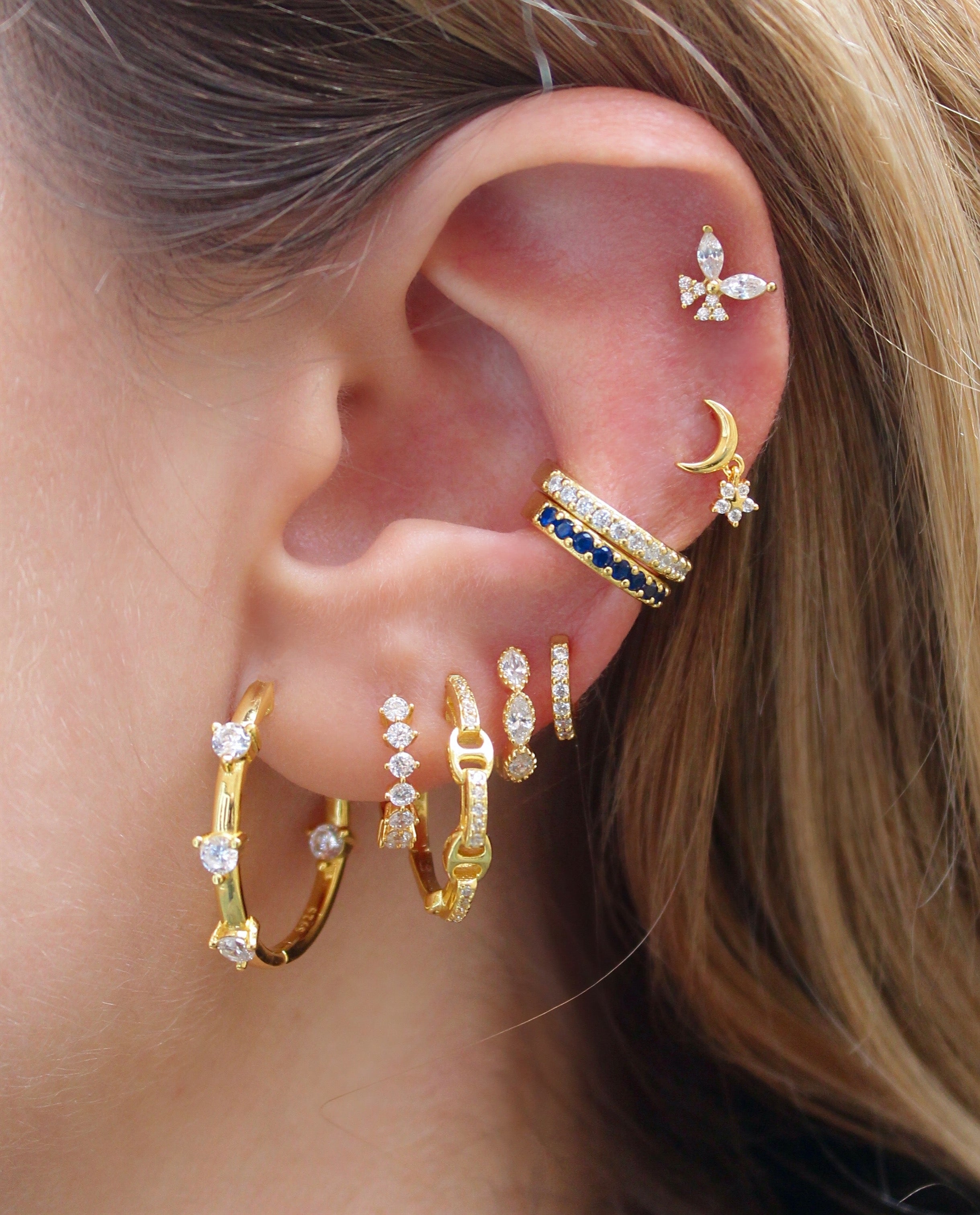 Ophelia Gold Earrings