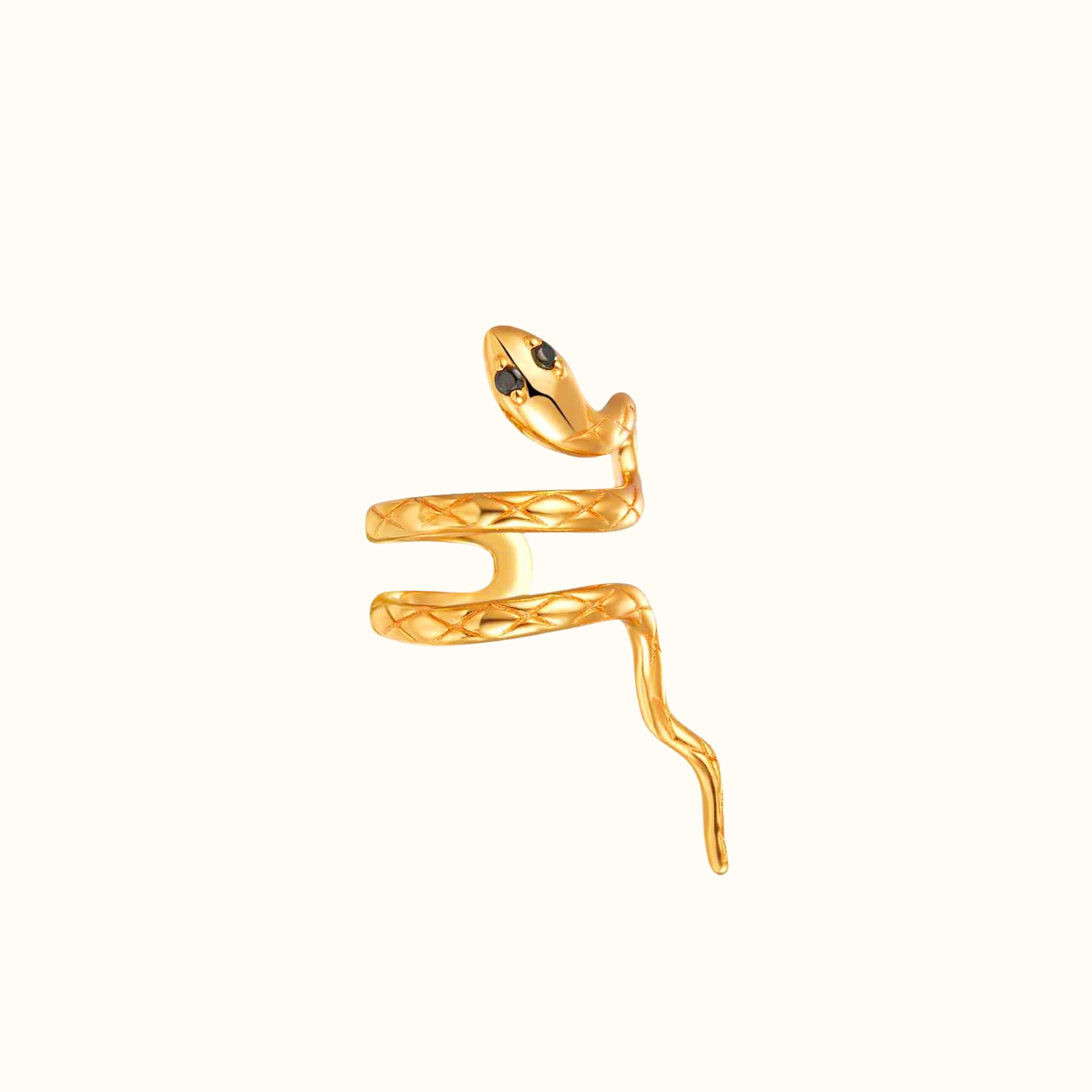 Ear Cuff ZiZi Serpiente Oro
